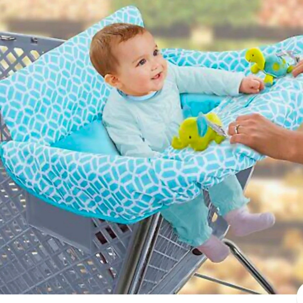 ☀️Summer Infant Cushy Shopping Cart & High Chair Cover